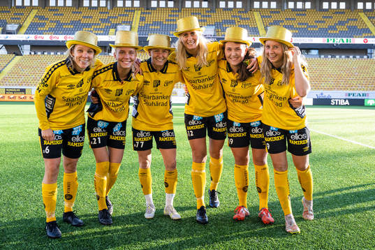 Elfsborgs Linda Westberg Carlsson, Tea Skoglund, Sara