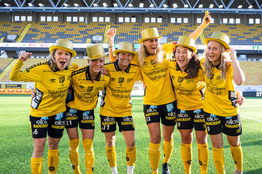 Elfsborgs Linda Westberg Carlsson, Tea Skoglund, Sara