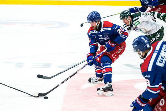 Oskarshamns Hynek Zohorna och Färjestads Carl Jakobsson