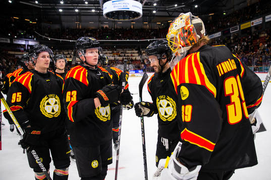 Brynäs Nick Olesen, Julius Bergman, Oula Palve och