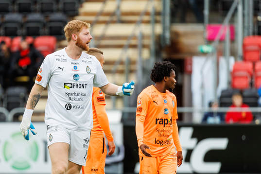 AFC Eskilstunas målvakt Nick Wolters