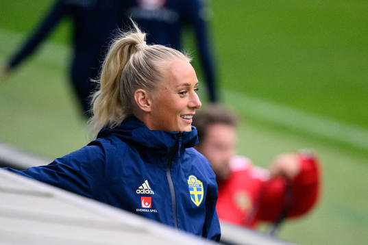 Stina Blackstenius of the Swedish women's national football team