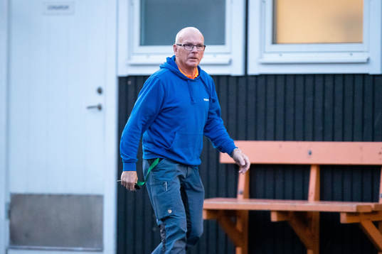 Sven ”Snillet” Nilsson, materialförvaltare i Vejby IF,