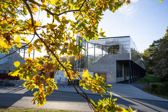 Norra läktaren på Stadsparksvallen