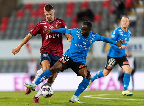 Örgrytes Arvid Brorsson och Halmstads Sadat Karim