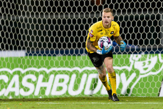 Örgrytes målvakt Robin Wallinder