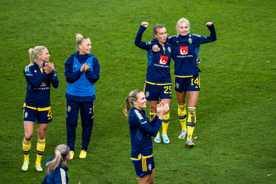 Jonna Andersson, Hanna Bennison, Magdalena Eriksson, Julia