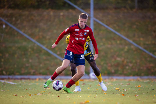 Östers André Gustafson och Elfsborgs Buhari Ibrahim