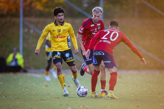 Elfsborgs Ahmed Qasem och Östers Alen Zahirovic