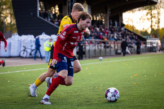 Östers Oliver Silverholt och Elfsborgs Gottfrid Rapp