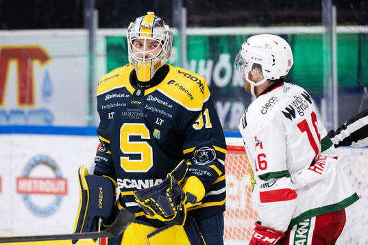 Södertäljes målvakt Nikita Tolopilo