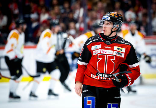 Örebros Robert Leino deppar vid 1-4