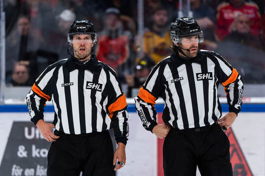 Domare Johan Magnusson och Mikael Sjöqvist