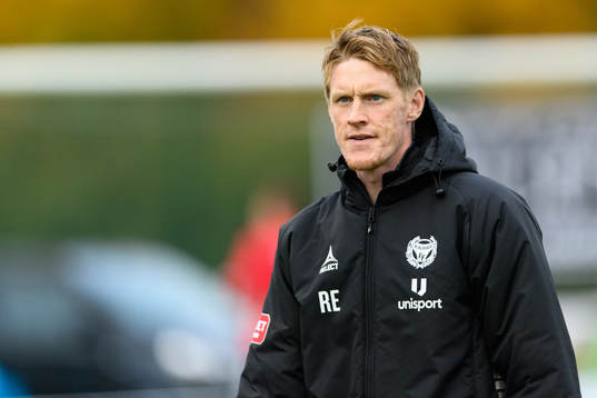 Kalmars assisterande tränare Rasmus Elm före