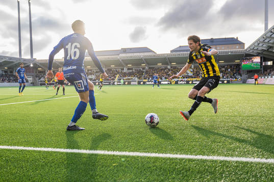 GIF Sundsvalls Marcus Burman och Häckens Erik Friberg