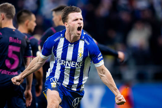 IFK Göteborgs Carl Johansson jublar