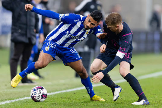 IFK Göteborgs Hosam Aiesh och Malmö FFs Anders