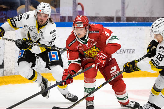 Moras Johannes Johannessen och Västeråss Marcus Bergman