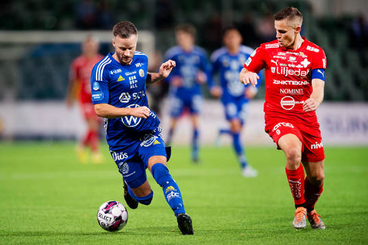 GIF Sundsvalls Robert Lundström och Värnamos Oscar