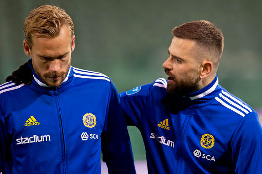 GIF Sundsvalls Pontus Engblom och Peter Makrillos