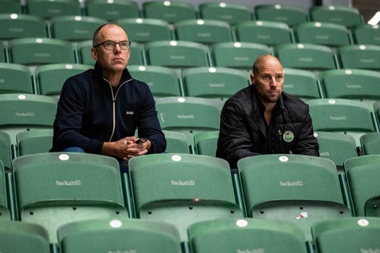 Rögles klubbdirektör Daniel Koch och Sportchef Chris