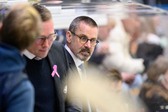 HV71s tränare Tommy Samuelsson