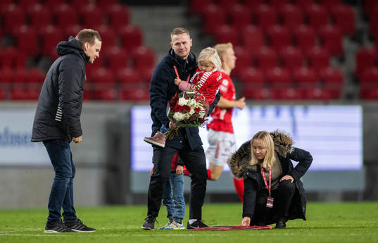 Erik Israelsson avtackas