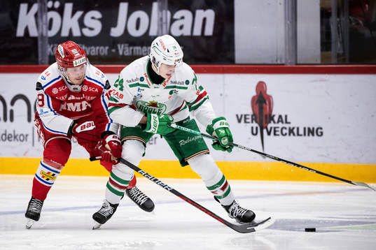 Timrås Erik Andersson och Rögles Marco Kasper