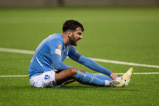 Malmö FFs Erdal Rakip har ont