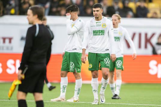Hammarbys spelare deppar