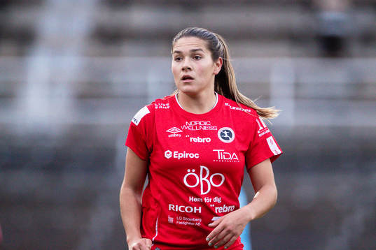 Örebros Carly Wickenheiser