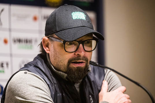 Varbergs huvudtränare Joakim Persson
