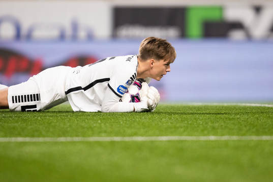 Sirius målvakt Hannes Sveijer