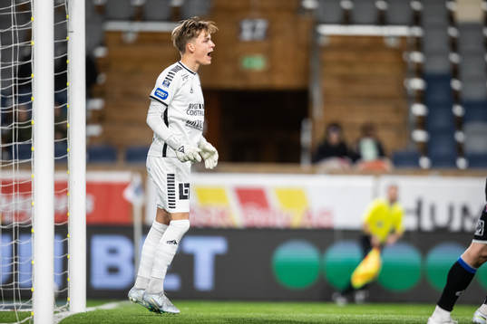 Sirius målvakt Hannes Sveijer