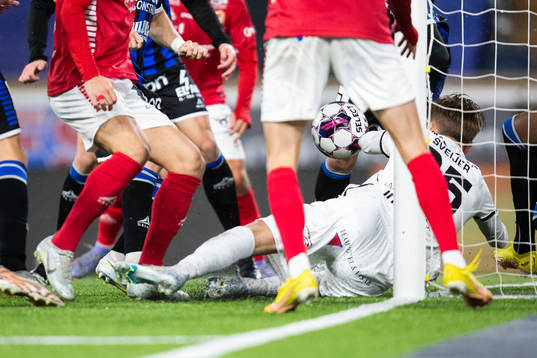 Sirius målvakt Hannes Sveijer