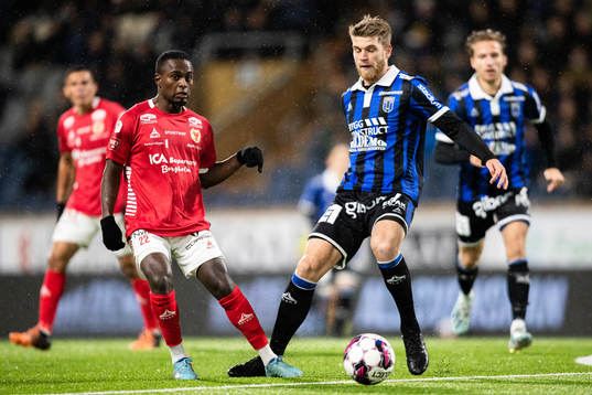 Kalmars Nahom Girmai Netabay och Sirius Marcus Klingenberg Mathisen