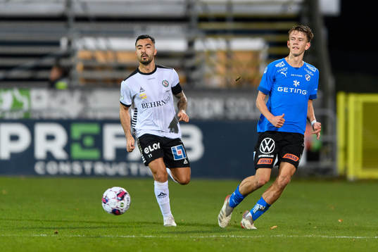 Örebros Jiloan Hamad och Halmstads Kazper Karlsson
