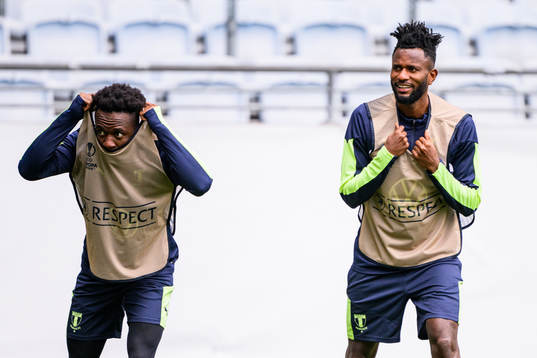 Mohamed Buya Turay and Emmanuel Lomotey