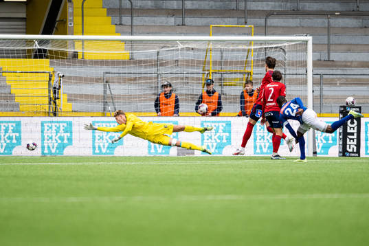 Norrbys Jaheem Burke gör 1-0