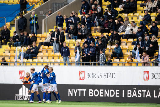 Norrbys Nicklas Savolainen jublar