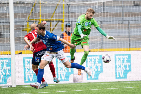 Norrbys målvakt Anton Cajtoft