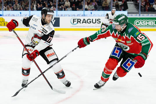 Malmö Redhawks Pathrik Westerholm och Frölundas Anders