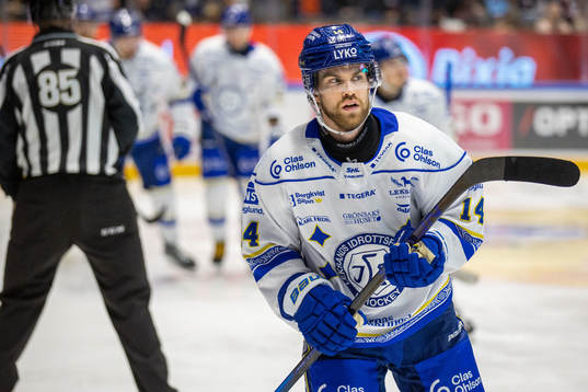 Leksands Oskar Lang jublar