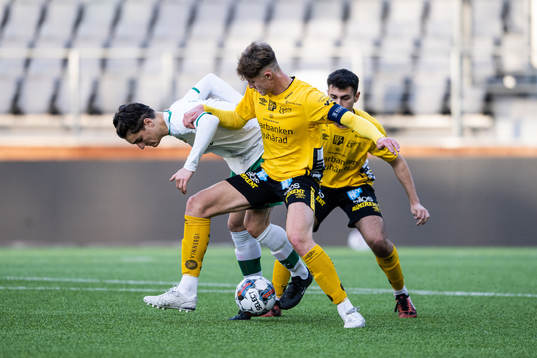 Hammerbys Amer Barucija och Elfsborgs Malte Wester