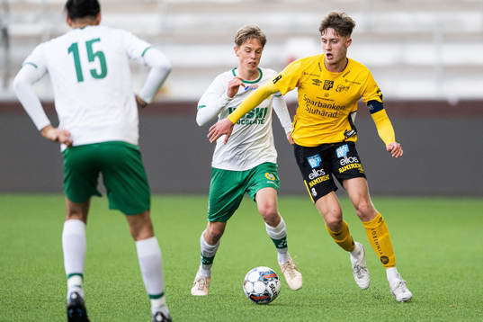 Hammerbys Oscar Steinke Brånby och Elfsborgs Malte Wester