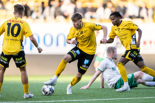 Elfsborgs Lukas Paulsén och Isak Edman
