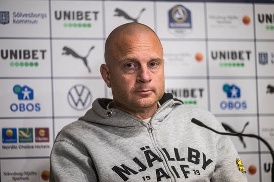 Mjällbys tränare Andreas Brännström
