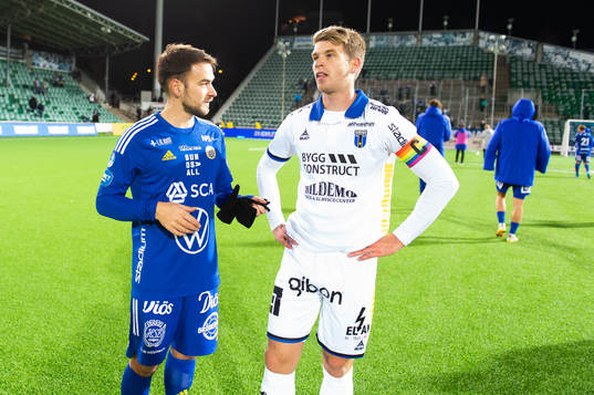 GIF Sundsvalls Pontus Silfwer och Sirius Marcus Klingenberg