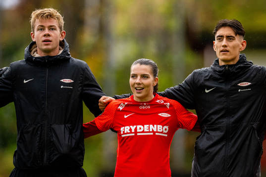Aune Selland Heggebø, Cecilie Redisch Kvamme and Svenn