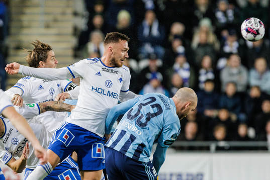 IFK Norrköpings Linus Wahlqvist Egnell och Djurgårdens